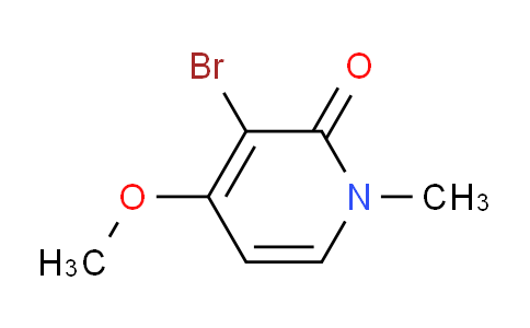 3-Bromo-4-methoxy-1-methylpyridin-2(1h)-one