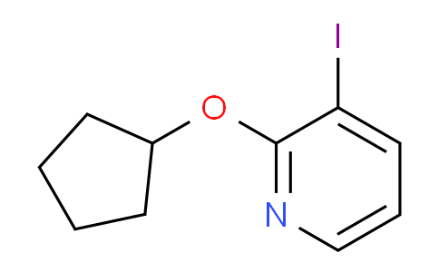 2-Cyclopentyloxy-3-iodopyridine