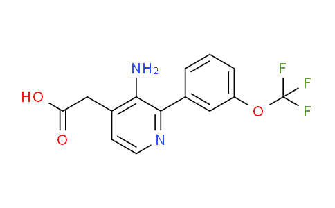 AM24864 | 1261555-47-8 | 3-Amino-2-(3-(trifluoromethoxy)phenyl)pyridine-4-acetic acid