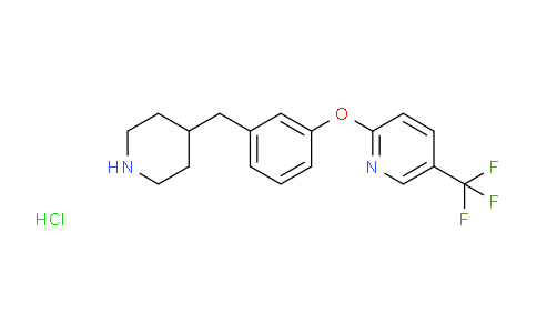 AM248650 | 1373029-08-3 | 2-(3-(Piperidin-4-ylmethyl)phenoxy)-5-(trifluoromethyl)pyridine hydrochloride