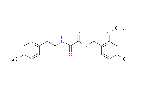 AM248658 | 745047-94-3 | N1-(2-Methoxy-4-methylbenzyl)-N2-(2-(5-methylpyridin-2-yl)ethyl)oxalamide