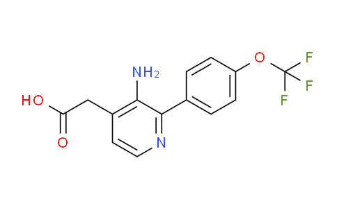 AM24867 | 1261568-93-7 | 3-Amino-2-(4-(trifluoromethoxy)phenyl)pyridine-4-acetic acid
