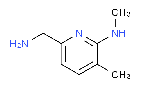 (6-Aminomethyl-3-methyl-pyridin-2-yl)-methyl-amine