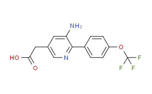 AM24868 | 1261762-34-8 | 3-Amino-2-(4-(trifluoromethoxy)phenyl)pyridine-5-acetic acid