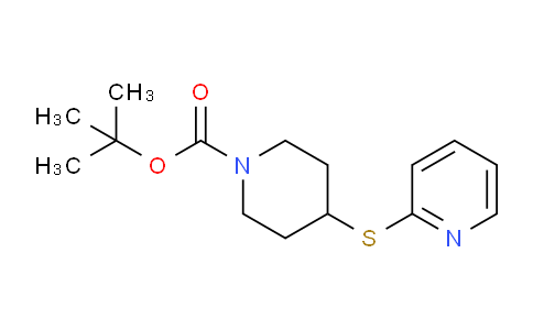 4-(Pyridin-2-ylsulfanyl)-piperidine-1-carboxylic acid tert-butyl ester