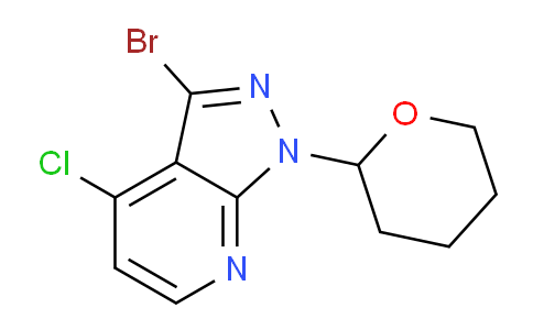 AM248696 | 1416714-55-0 | 3-Bromo-4-chloro-1-(tetrahydro-2h-pyran-2-yl)-1H-pyrazolo[3,4-b]pyridine