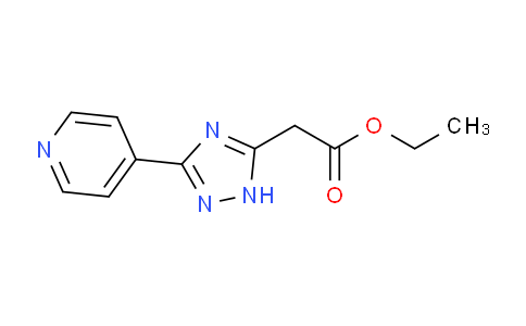 Ethyl 2-(3-(pyridin-4-yl)-1h-1,2,4-triazol-5-yl)acetate