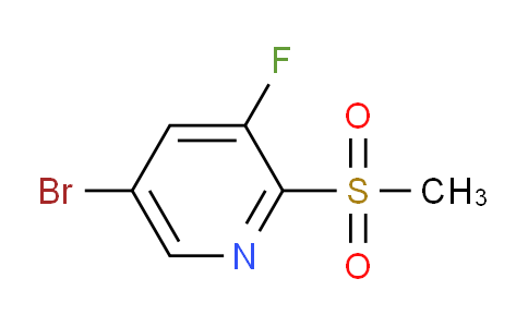 AM248710 | 1446002-35-2 | 5-Bromo-3-fluoro-2-(methylsulfonyl)pyridine