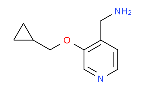 (3-(Cyclopropylmethoxy)pyridin-4-yl)methanamine