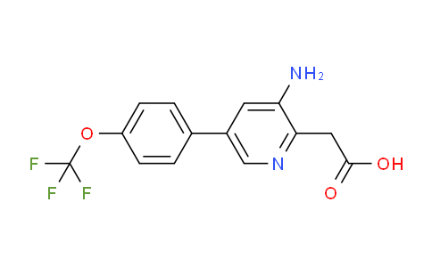 AM24872 | 1261877-51-3 | 3-Amino-5-(4-(trifluoromethoxy)phenyl)pyridine-2-acetic acid