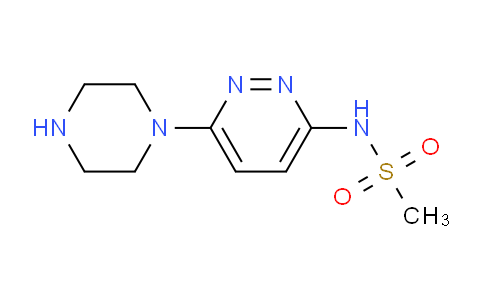 N-(6-(piperazin-1-yl)pyridazin-3-yl)methanesulfonamide