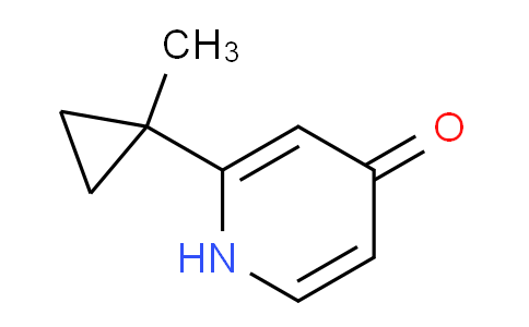2-(1-Methylcyclopropyl)pyridin-4(1h)-one