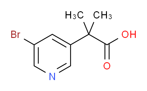 2-(5-Bromopyridin-3-yl)-2-methylpropanoic acid
