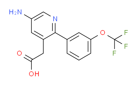 AM24878 | 1261840-30-5 | 5-Amino-2-(3-(trifluoromethoxy)phenyl)pyridine-3-acetic acid