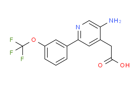 AM24879 | 1261756-16-4 | 5-Amino-2-(3-(trifluoromethoxy)phenyl)pyridine-4-acetic acid