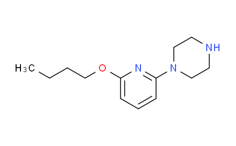 1-(6-Butoxypyridin-2-yl)piperazine