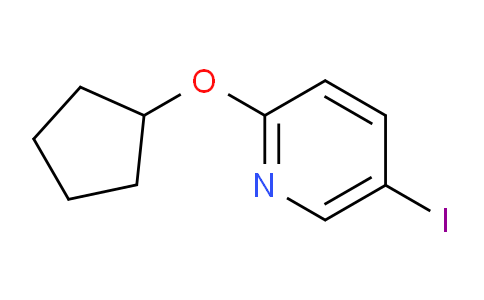 2-Cyclopentyloxy-5-iodopyridine