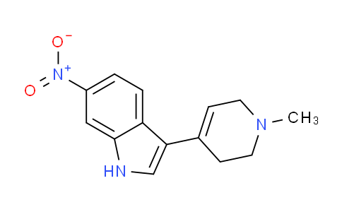 6-Nitro-3-(1-methyl-1,2,3,6-tetrahydro-4-pyridinyl)-1h-indole