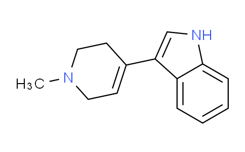 3-(1-Methyl-1,2,3,6-tetrahydro-4-pyridinyl)-1h-indole