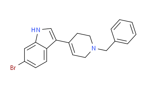 6-Bromo-3-(1-benzyl-1,2,3,6-tetrahydropyridin-4-yl)-1h-indole