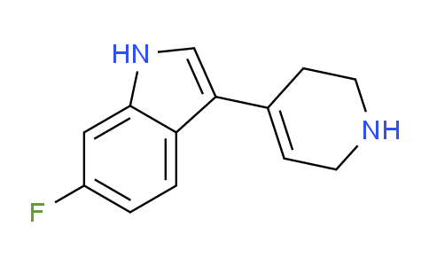 6-Fluoro-3-(1,2,3,6-tetrahydropyridin-4-yl)-1h-indole