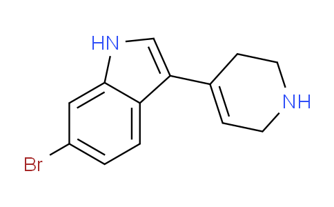 6-Bromo-3-(1,2,3,6-tetrahydro-pyridin-4-yl)-1h-indole