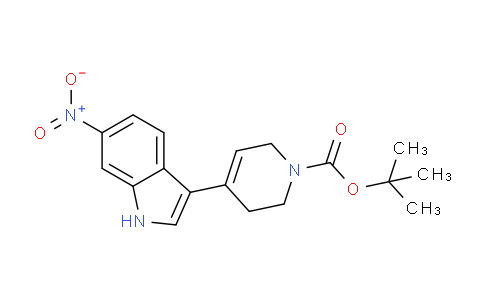 Tert-butyl 4-(6-nitro-1h-indol-3-yl)-5,6-dihydropyridine-1(2h)-carboxylate