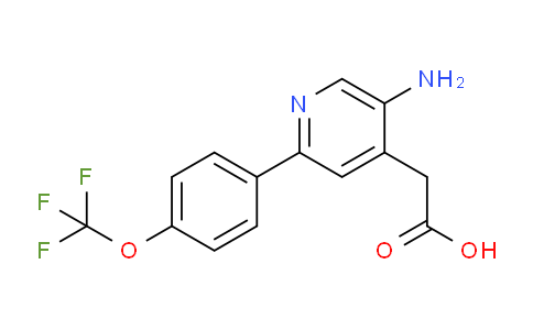AM24881 | 1261444-63-6 | 5-Amino-2-(4-(trifluoromethoxy)phenyl)pyridine-4-acetic acid