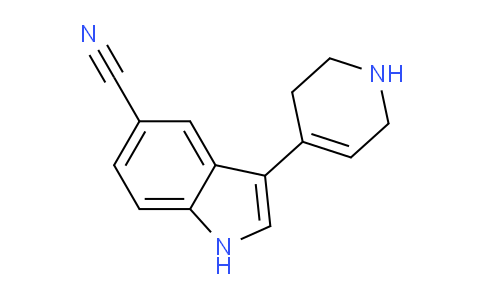 5-Cyano-3-(1,2,3,6-tetrahydropyridin-4-yl)-1h-indole