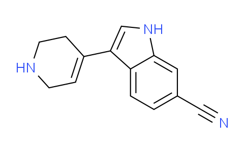 3-(1,2,3,6-Tetrahydro-4-pyridinyl)-1h-indole-6-carbonitrile