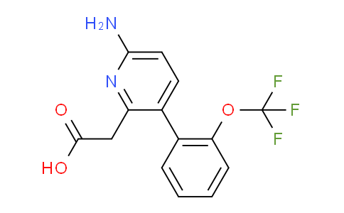 AM24882 | 1261750-95-1 | 6-Amino-3-(2-(trifluoromethoxy)phenyl)pyridine-2-acetic acid