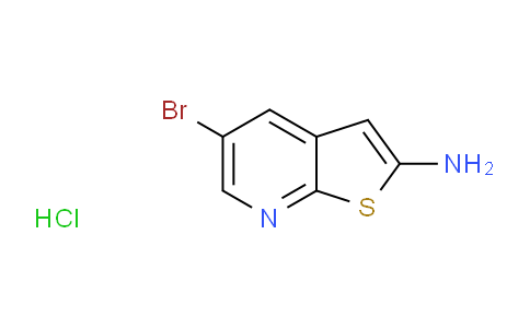 AM248824 | 1447607-47-7 | 5-Bromothieno[2,3-b]pyridin-2-amine hydrochloride