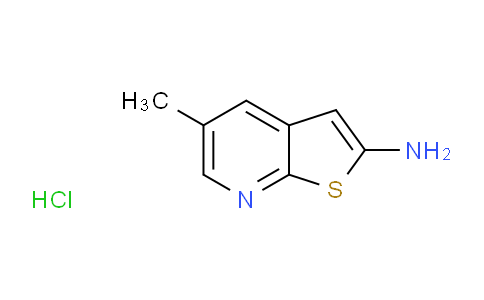 5-Methylthieno[2,3-b]pyridin-2-amine hydrochloride
