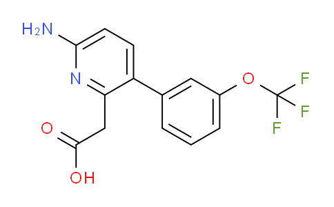 AM24883 | 1261717-44-5 | 6-Amino-3-(3-(trifluoromethoxy)phenyl)pyridine-2-acetic acid