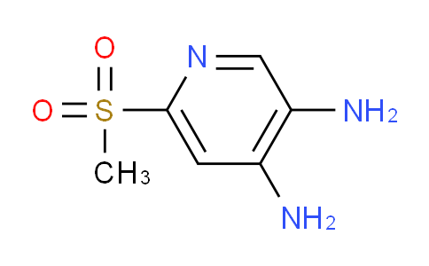 6-(Methylsulfonyl)pyridine-3,4-diamine