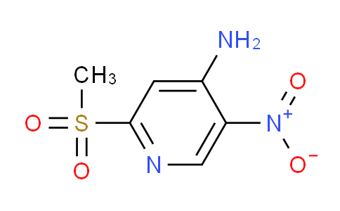 2-(Methylsulfonyl)-5-nitropyridin-4-amine