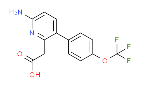 AM24884 | 1261750-93-9 | 6-Amino-3-(4-(trifluoromethoxy)phenyl)pyridine-2-acetic acid