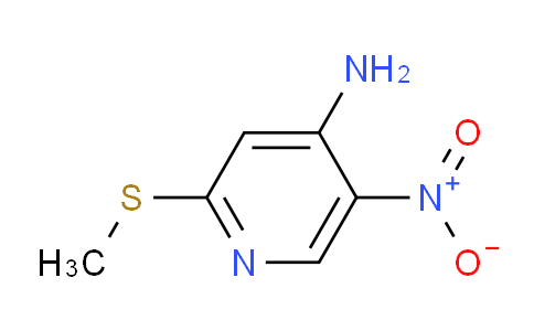 2-(Methylthio)-5-nitropyridin-4-amine