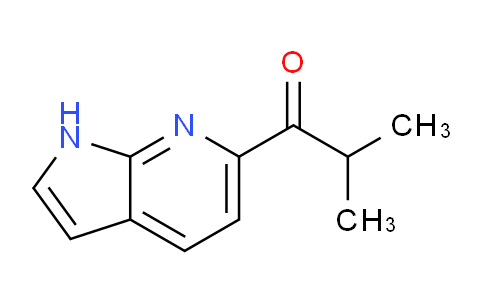 2-Methyl-1-(1h-pyrrolo[2,3-b]pyridin-6-yl)propan-1-one