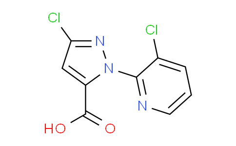 3-Chloro-1-(3-chloropyridin-2-yl)-1h-pyrazole-5-carboxylic acid