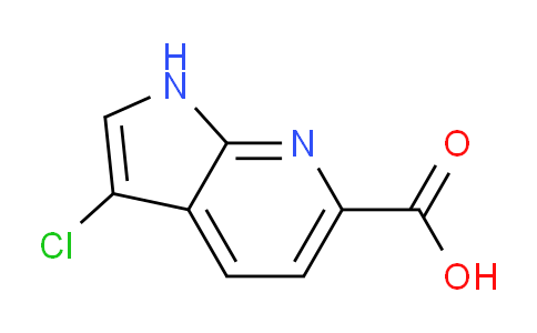 3-Chloro-1H-pyrrolo[2,3-b]pyridine-6-carboxylic acid