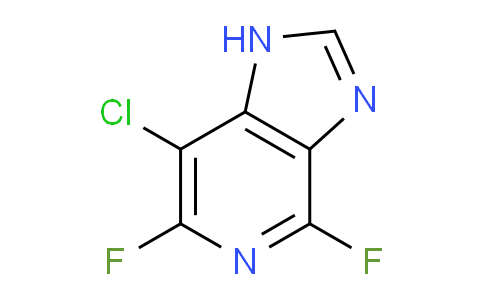 7-Chloro-4,6-difluoro-1H-imidazo[4,5-c]pyridine