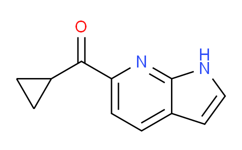 Cyclopropyl(1h-pyrrolo[2,3-b]pyridin-6-yl)methanone