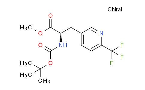 AM248867 | 944805-57-6 | (S)-Methyl 2-((tert-butoxycarbonyl)amino)-3-(6-(trifluoromethyl)pyridin-3-yl)propanoate