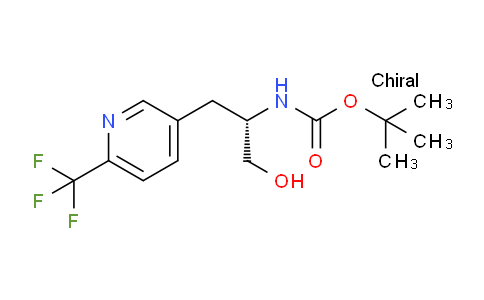 AM248869 | 1236030-11-7 | (S)-Tert-Butyl (1-hydroxy-3-(6-(trifluoromethyl)pyridin-3-yl)propan-2-yl)carbamate