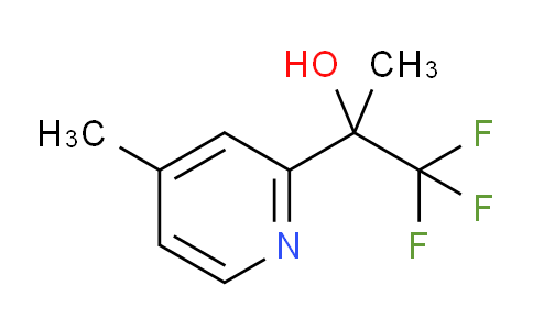 1,1,1-Trifluoro-2-(4-methylpyridin-2-yl)propan-2-ol