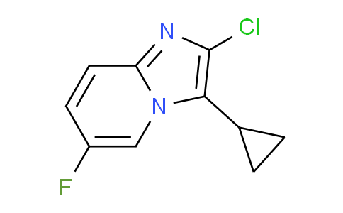 2-Chloro-3-cyclopropyl-6-fluoroimidazo[1,2-a]pyridine