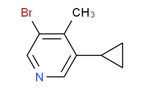 3-Bromo-5-cyclopropyl-4-methylpyridine