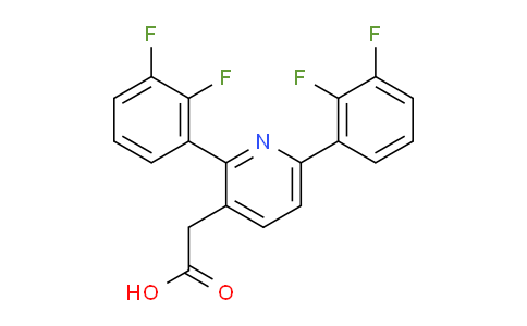 AM24890 | 1261653-39-7 | 2,6-Bis(2,3-difluorophenyl)pyridine-3-acetic acid