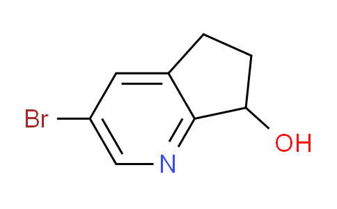 3-Bromo-6,7-dihydro-5h-cyclopenta[b]pyridin-7-ol